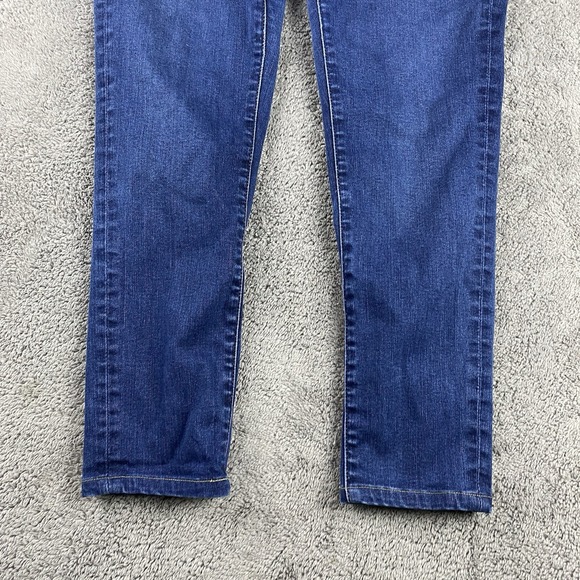 Levis 310 Shaping Super Skinny Stretch Jeans Womens 31 Blue Medium Wash Mid Rise - Picture 2 of 14
